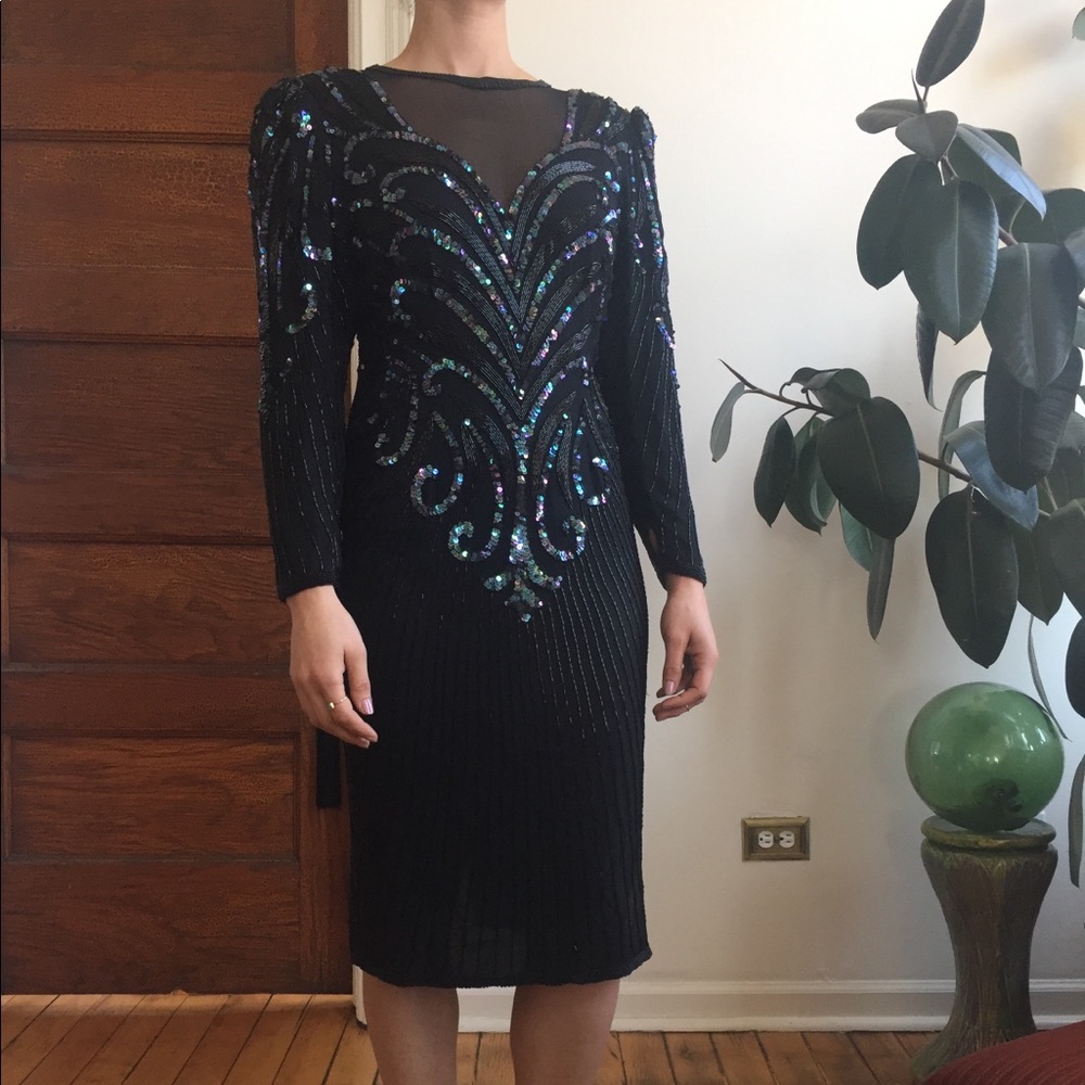 Vintage Sequins cocktail dress